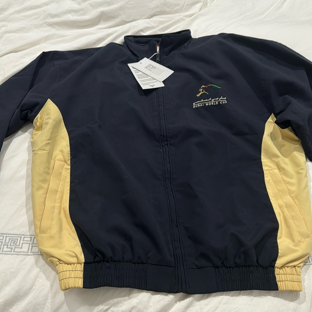 Wind breaker.. Dubai World Cup